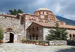 Greece Dístomo Monastery of Hosios Loukas